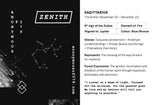 ON SALE! Zenith series - Sagittarius zodiac star constellation spinner pendant