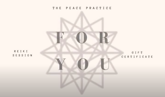 Email Version of The Peace Practice Gift Voucher
